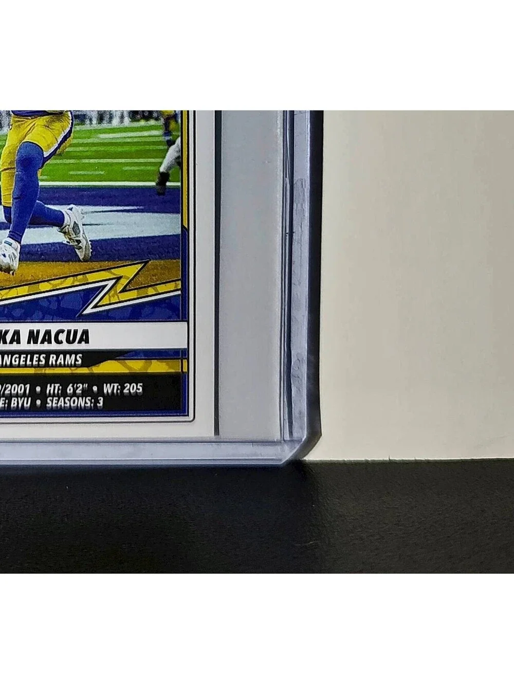 Puka Nacua 2025 Panini NFL #508 Sticker Los Angeles Rams